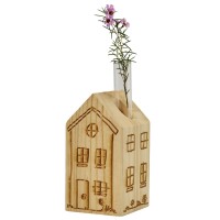 Blumenvase oder Geldgeschenk Haus