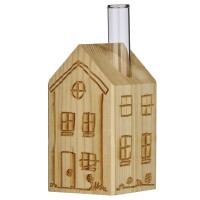 Blumenvase oder Geldgeschenk Haus