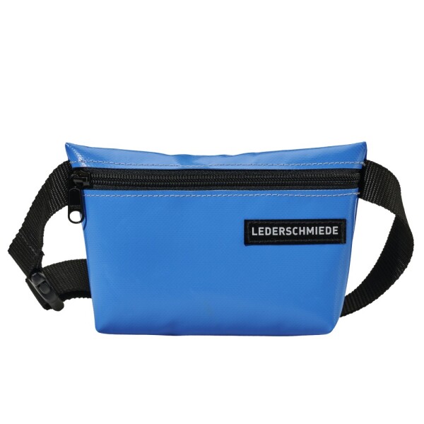Bauchtasche klein, Plane blau