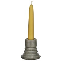 Rumba Kerzenständer klein grau