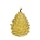 Zapfenkerze 100% Bienenwachs 50 x 65 mm