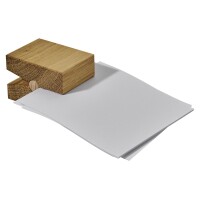 Notizklammer Eiche geölt