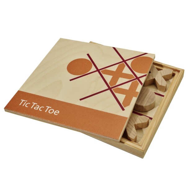 Tic Tac Toe in Holzkiste
