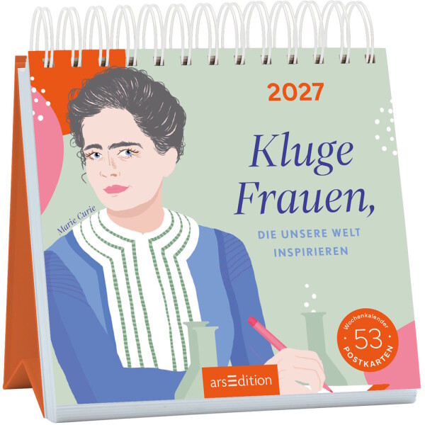 Postkartenkalender Kluge Frauen 2027