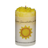 Stückenkerze Sonne