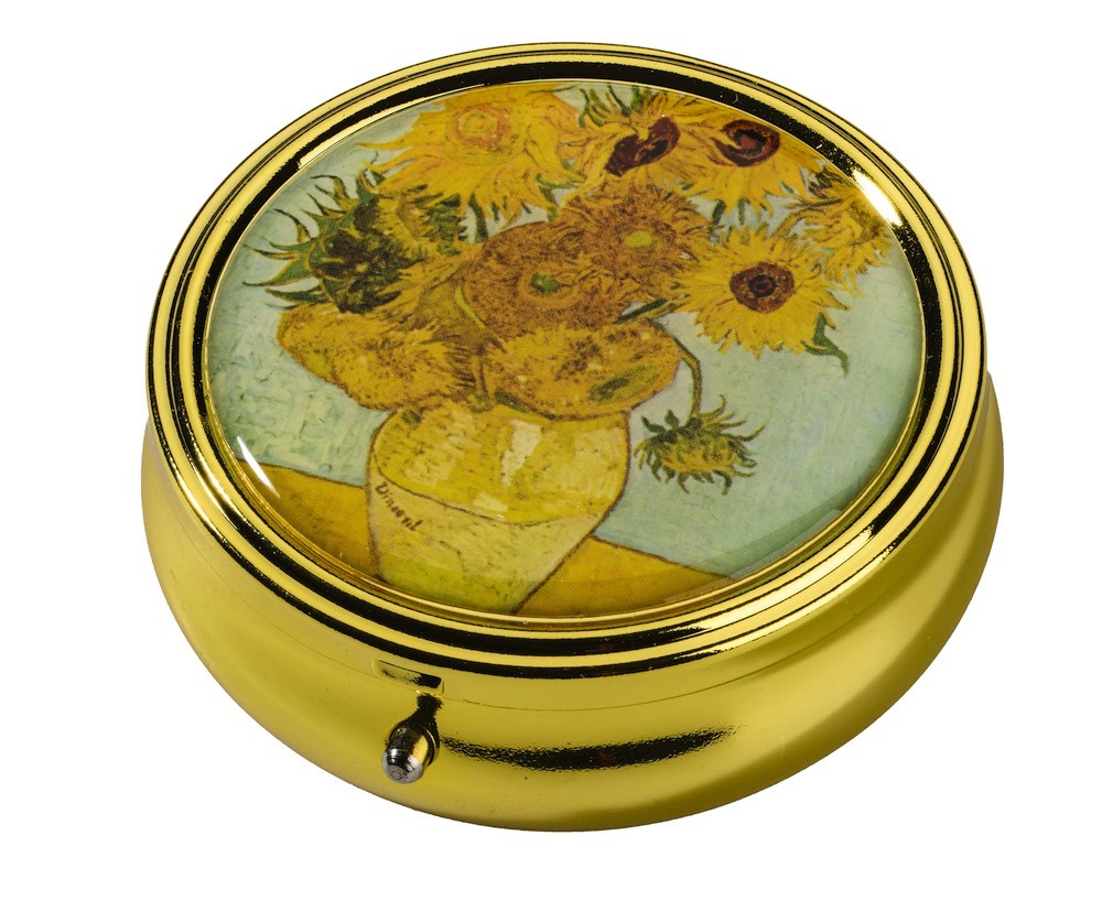 Gelbe Sonnenblume Brosche Zum Anstecken – Flower Power Accessoire Für Hippie-Kostüm | Party & Karneval